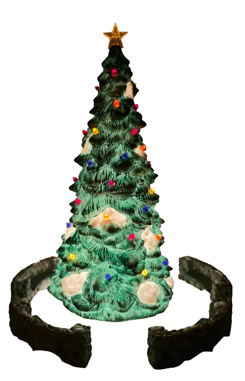 Dept 56 Heritage Village Town Tree 55654 No Outer Box